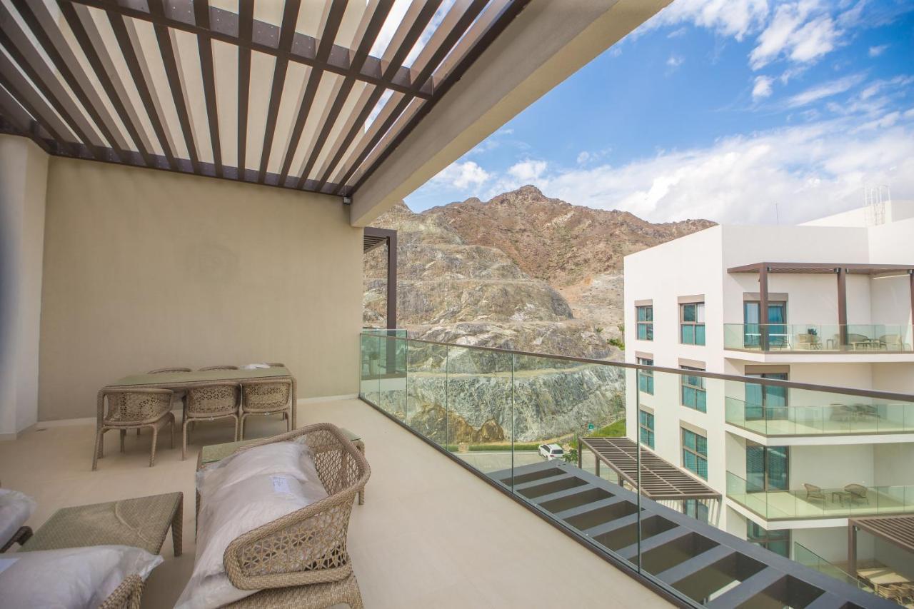 Al Aqah Luxury Apartment W/ Sea Views At Address Residences Al Fujayrah Exterior foto